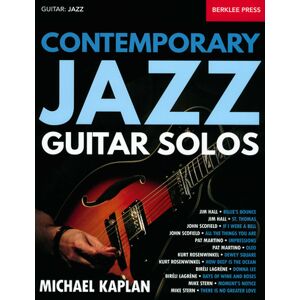 Berklee Press Contemporary Jazz Guitar Solos