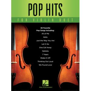 Hal Leonard Pop Hits for Violin Duet