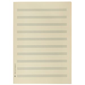 Star Sheet Music Paper DIN A4 10