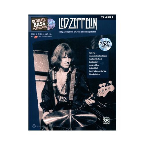 Alfred Music Publishing Led Zeppelin Bass Play-Along 1