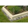 WESERWABEN® Terrassenplatten & Gartensteine - Opus Champagne Gartensteine Einfassungsstein 100 x 7 x 20 cm