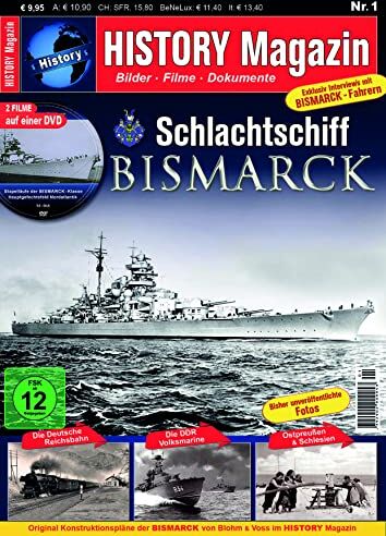 GEBRAUCHT History Magazin - Schlachtschiff Bismarck - Preis vom 16.05.2024 04:53:48 h