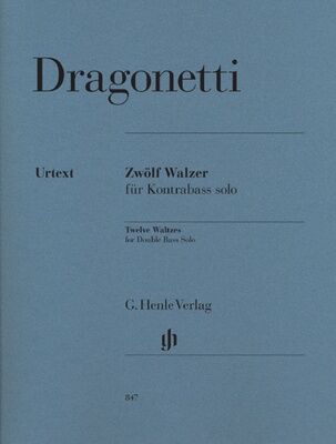 Henle Verlag Dragonetti Walzer Kontrabass