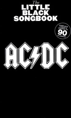 Music Sales Little Black Songbook AC/DC