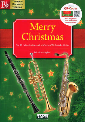 Hage Musikverlag Merry Christmas Bb