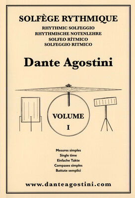 Dante Agostini Solfege Rhythmique 1