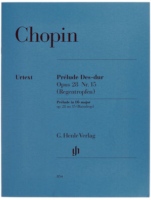 Henle Verlag Chopin Prélude Des-Dur op. 28