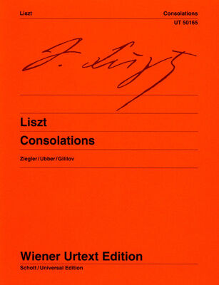 Wiener Urtext Edition Liszt Consolations