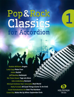 Holzschuh Verlag Pop Rock Classics Accordion 1