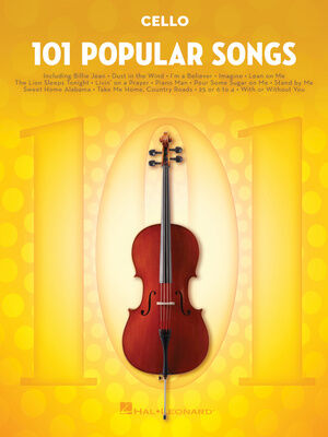 Hal Leonard 101 Popular Songs Cello