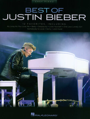 Hal Leonard Best Of Justin Bieber