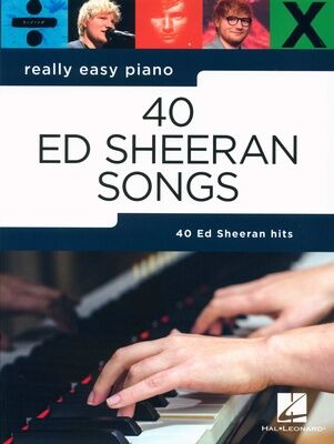 Hal Leonard Really Easy Piano Ed Sheeran