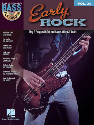 Hal Leonard Bass Play-Along Early Rock