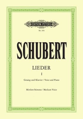 Edition Peters Schubert Lieder 1 Mittel