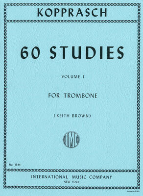 International Music Company Kopprasch 60 Studies 1 Tromb