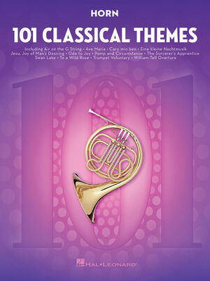 Hal Leonard 101 Classical Themes Horn