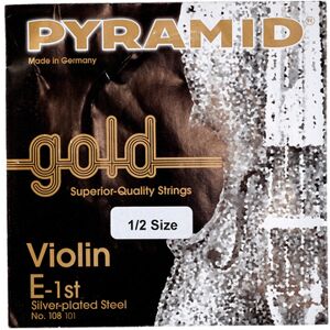 Pyramid Gold Violin String E1/2