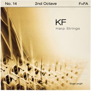 Bow Brand KF 2nd F Harp String No.14