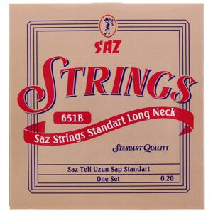 Saz 651B Long Neck  Strings
