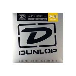 Dunlop Super Bright Stainless Steel light 40-100 - Jeu cordes guitare basse - Publicité
