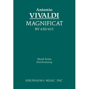 Livre Magnificat, RV 610/611 : Vocal Score - Publicité