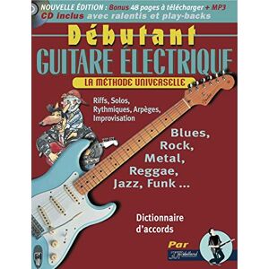 Jj Rebillard Rébillard : Débutant Guitare Electrique Tab (+ 1 CD) - Publicité