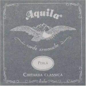 Aquila Cordes guitares classiques/ 38C PERLA SUPERIOR TIRNAT FORT - Publicité