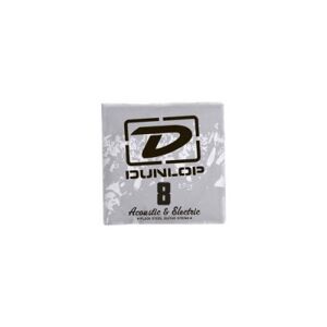 Jim Dunlop Cordes électrique à l'unité/ NICKEL PLATED STEEL ACIER PLEIN 08 - Publicité