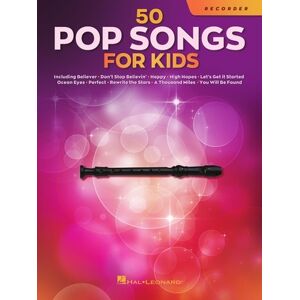 Hal Leonard 50 Popsongs for Kids Recorder