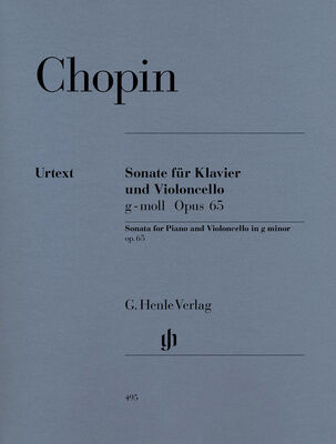 Henle Verlag Chopin Cellosonate op. 65