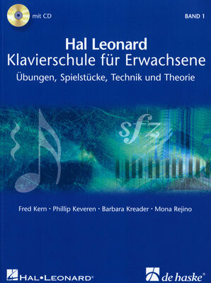 De Haske Hal Leonard Klavierschule for Erwachsene 1