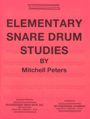 Try Publishing Company Elementary Snare Drum Studies