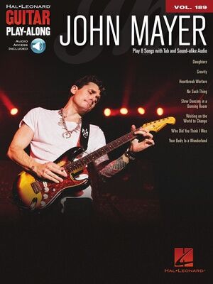 Hal Leonard Guitar Play-Along John Mayer