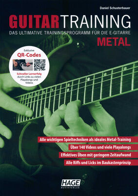 Hage Musikverlag Guitar Training Metal