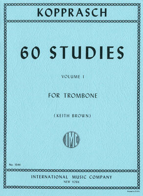 International Music Company Kopprasch 60 Studies Trombone