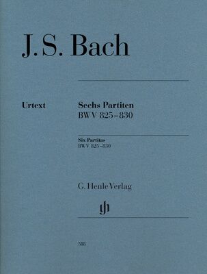 Henle Verlag Bach Sechs Partiten BWV825-830