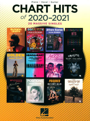 Hal Leonard Chart Hits Of 2020-2021