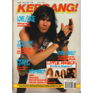 Kerrang! Magazine Kerrang! Magazine - May 90 1990 UK magazine 288
