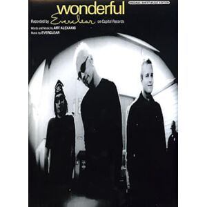 Everclear Wonderful 2000 USA sheet music SHEET MUSIC