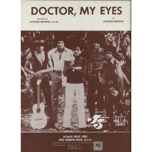 The Jackson Five Doctor, My Eyes 1972 UK sheet music SHEET MUSIC