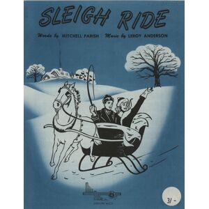 Various Artists Sleigh Ride UK sheet music SHEET MUSIC