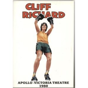 Cliff Richard Apollo Victoria Theatre 1980 Plus Merchandise Sheet 1980 UK tour programme TOUR PROG