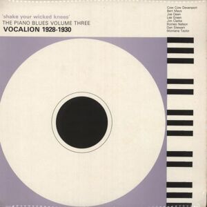 Various-Blues & Gospel 'Shake Your Wicked Knees' Vocalion 1928-1930 - The Piano Blues Volume 3 1977 UK vinyl LP PY4403