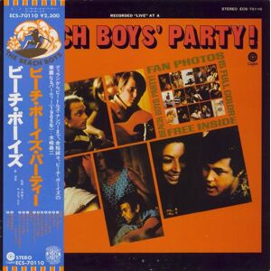 The Beach Boys Beach Boys' Party! + Obi & Photo Sheet 1977 Japanese vinyl LP ECS-70110