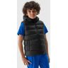 Boys' 4F Synthetic Down Down Vest - Deep Black Other 164 male