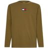 Tommy Hilfiger Tommy Jeans T-Shirt - TJM LS TOMMY BADGE TEE green Other M male