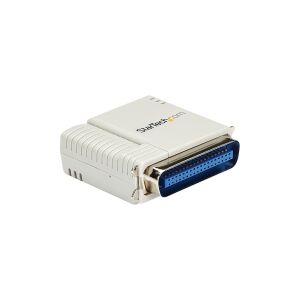 StarTech.com 1-Port 10/100 Mbps Parallel Network Print Server - Fast Centronics Ethernet Printer Server Adapter - Windows 10 (PM1115P2) - Udskriftsse