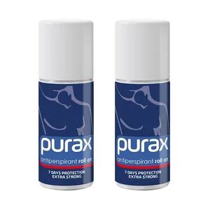 Purax Antitranspirant Purax Roll-On 2er Set* Deodorants 100 ml Damen