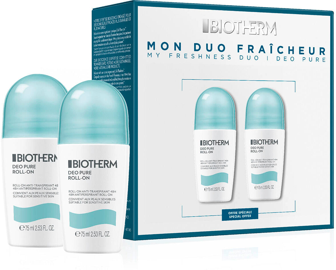 Biotherm Deo Pure Roll-On Duo Set 2 x 75 ml