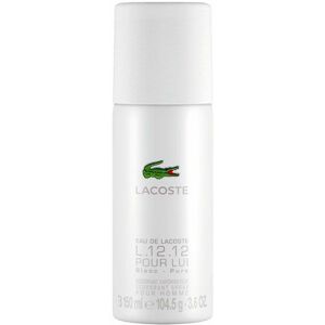 Lacoste L 12.12 Eau De Blanc Pure White For Men Deodorant Spray, 150 Ml.